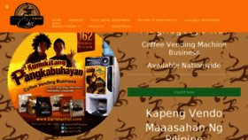 What Baristachoi.com website looked like in 2018 (5 years ago)