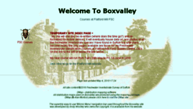 What Boxvalley.co.uk website looked like in 2018 (5 years ago)