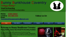 What Bunnybunkhousecoventry.co.uk website looked like in 2018 (5 years ago)