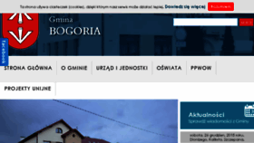 What Bogoria.pl website looked like in 2018 (5 years ago)