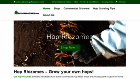 What Buyhoprhizomes.com website looked like in 2018 (5 years ago)