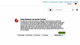 What Bioeinwegartikel.de website looked like in 2018 (5 years ago)