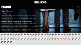 What Brandos.no website looked like in 2018 (5 years ago)