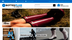 What Bottespluie.fr website looked like in 2018 (5 years ago)