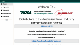 What Brochureflow.tollgroup.com website looked like in 2018 (5 years ago)