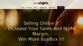 What Boxnsights.com website looked like in 2018 (5 years ago)