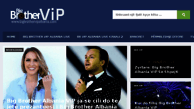 What Bigbrothervipalbania.com website looked like in 2018 (5 years ago)