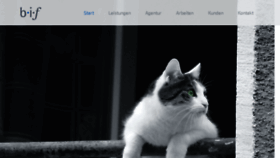 What Bif.de website looked like in 2018 (5 years ago)