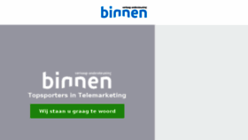 What Binnenverkoop.nl website looked like in 2018 (5 years ago)