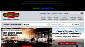What Boeckmann-anhaengerprofi.com website looked like in 2018 (5 years ago)