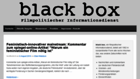 What Blackbox-filminfo.de website looked like in 2018 (5 years ago)