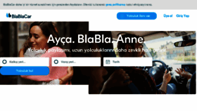 What Blablacar.com.tr website looked like in 2018 (5 years ago)