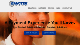 What Banctek.com website looked like in 2018 (5 years ago)