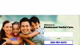 What Bluebonnetdentalcare.com website looked like in 2018 (5 years ago)