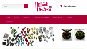 What Brillanticreazioni.it website looked like in 2018 (5 years ago)