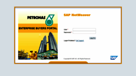 What Buyers-portal.petronas.com.my website looked like in 2018 (5 years ago)
