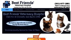 What Bestfriendsvethosp.com website looked like in 2018 (5 years ago)