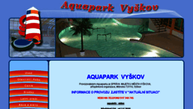What Bazenvyskov.cz website looked like in 2018 (5 years ago)