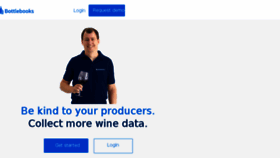 What Bottlebooks.me website looked like in 2018 (7 years ago)