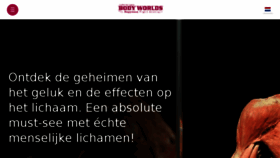 What Bodyworlds.nl website looked like in 2018 (5 years ago)