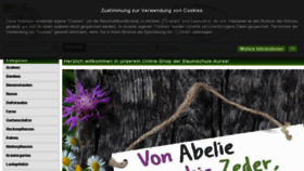 What Baumschule-aurea.de website looked like in 2018 (5 years ago)
