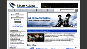 What Bilisim-kulubu.com website looked like in 2018 (5 years ago)