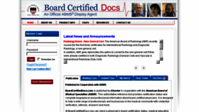 What Boardcertifieddocs.com website looked like in 2018 (5 years ago)