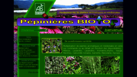 What Biotop-aromatiques.com website looked like in 2018 (5 years ago)