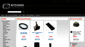 What Buysweeperparts.com website looked like in 2018 (5 years ago)