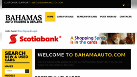 What Bahamaauto.com website looked like in 2018 (5 years ago)
