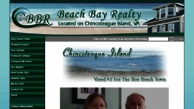 What Beachbayrealty.com website looked like in 2018 (5 years ago)