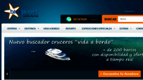 What Blueplanet.es website looked like in 2018 (7 years ago)