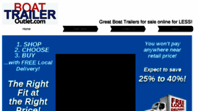What Boattraileroutlet.com website looked like in 2018 (5 years ago)
