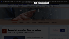 What Bruderinfo-aktuell.de website looked like in 2018 (5 years ago)