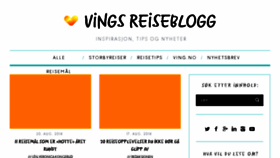 What Blogg.ving.no website looked like in 2018 (5 years ago)