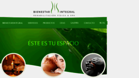 What Bienestarintegralpuebla.com website looked like in 2018 (5 years ago)