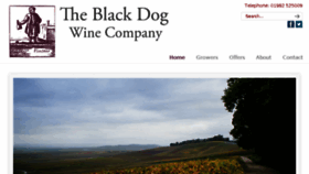 What Blackdogwines.co.uk website looked like in 2018 (5 years ago)