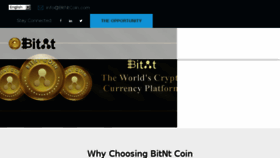 What Bitntcoin.com website looked like in 2018 (5 years ago)