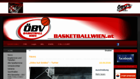 What Basketballwien.at website looked like in 2018 (5 years ago)