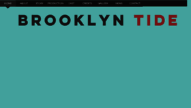 What Brooklyntide.com website looked like in 2018 (5 years ago)