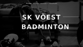 What Badminton-skvoest.at website looked like in 2018 (5 years ago)
