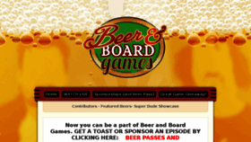 What Beerandboard.com website looked like in 2018 (5 years ago)