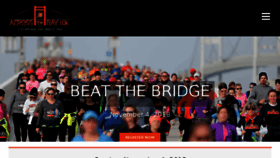 What Bridgerace.com website looked like in 2018 (5 years ago)