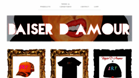 What Baiserdamourco.com website looked like in 2018 (5 years ago)