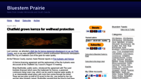 What Bluestemprairie.com website looked like in 2018 (5 years ago)