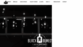 What Blackremedy.com website looked like in 2018 (5 years ago)