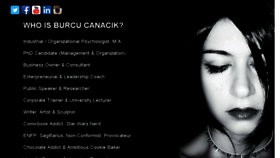 What Burcucanacik.com website looked like in 2018 (5 years ago)