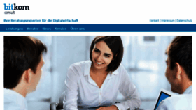 What Bitkom-consult.de website looked like in 2018 (5 years ago)
