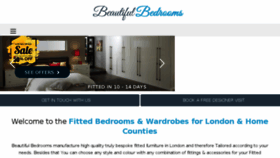 What Beautifulbedrooms.co.uk website looked like in 2018 (5 years ago)