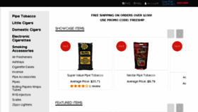 What Buypipetobacco.com website looked like in 2018 (5 years ago)
